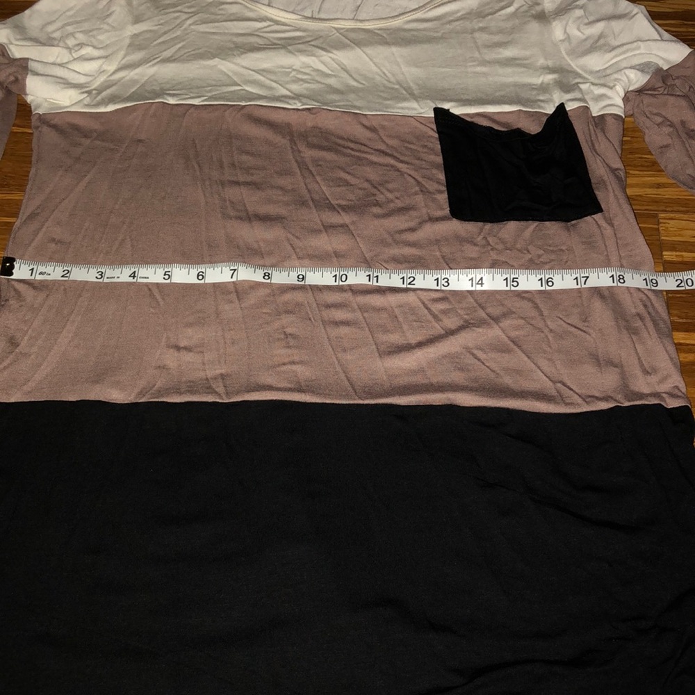 Fall Color-Block Slouchy Tunic - Picture 4 of 6